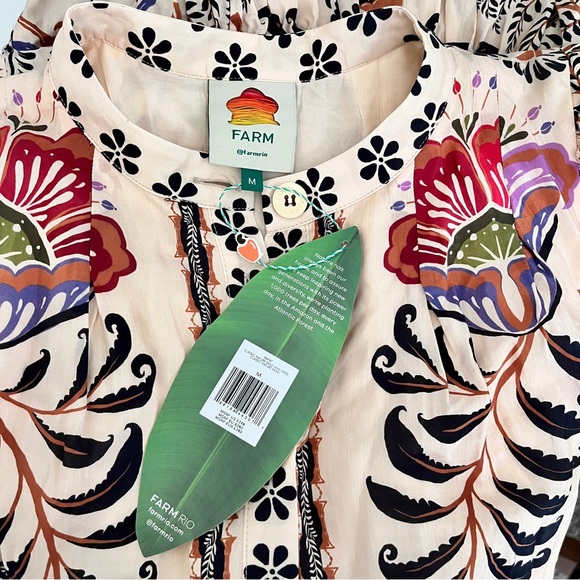 FARM Rio Multicolor Floral Mini Dress - Picture 8 of 11